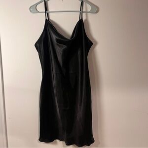 Bebe cowl neck slip dress size XL